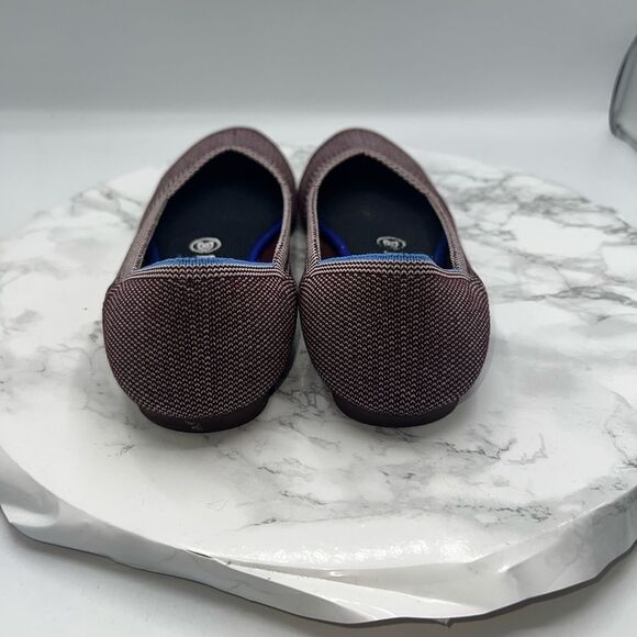 ROTHY’S Birdseye Plum Round Toe Ballet Slip On-7 - Picture 5 of 11